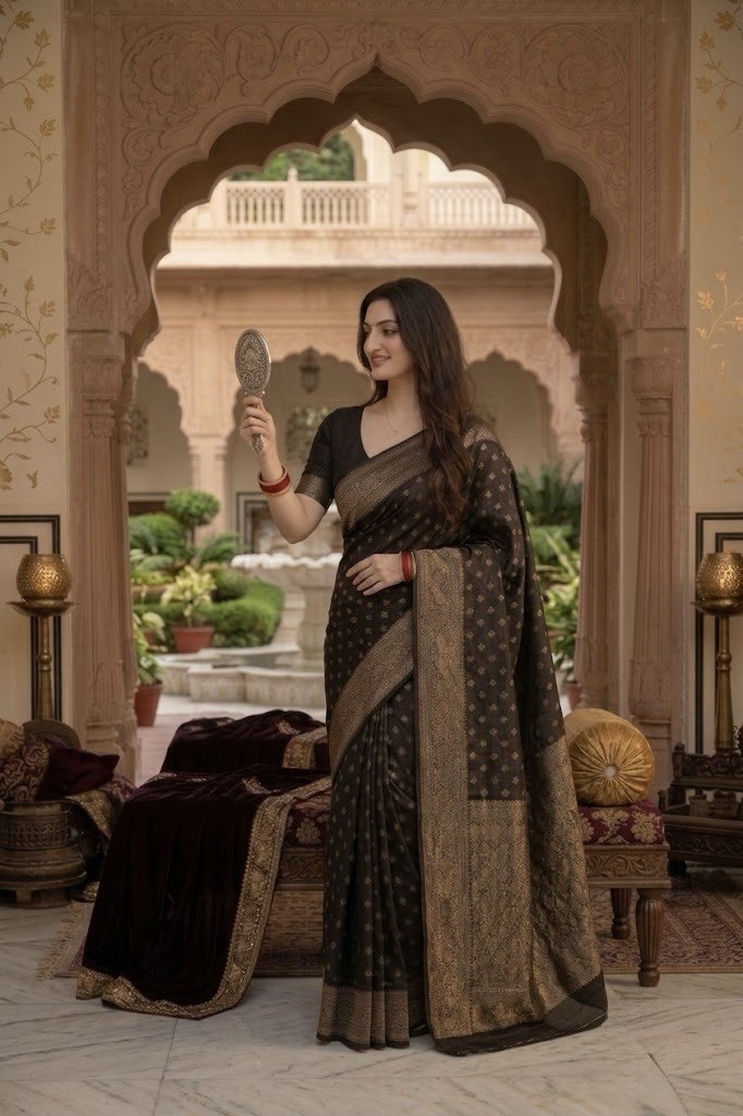 The Banarasi silk Saree